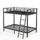 preview thumbnail 8 of 6, Metal Twin Over Twin Size Bunk Bed