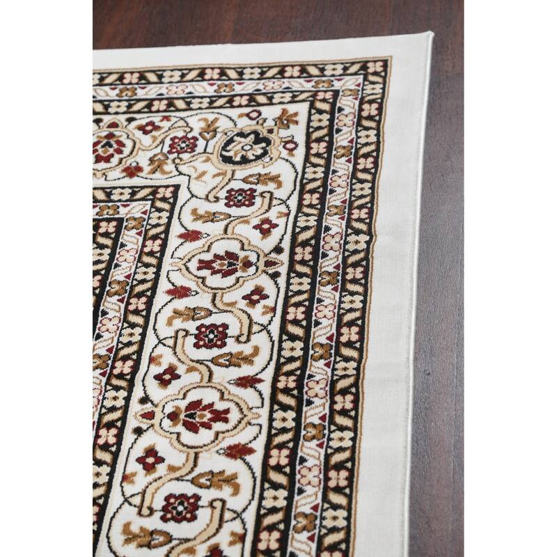 Geometric Tabriz Mahi Turkish Traditional Area Rug Oriental Carpet