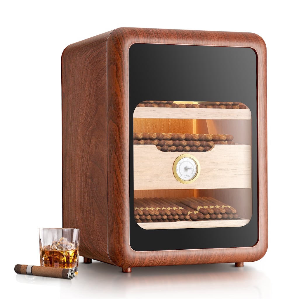 Large - capacity Cigar Humidor: Ideal for Serious Cigar Enthusiasts