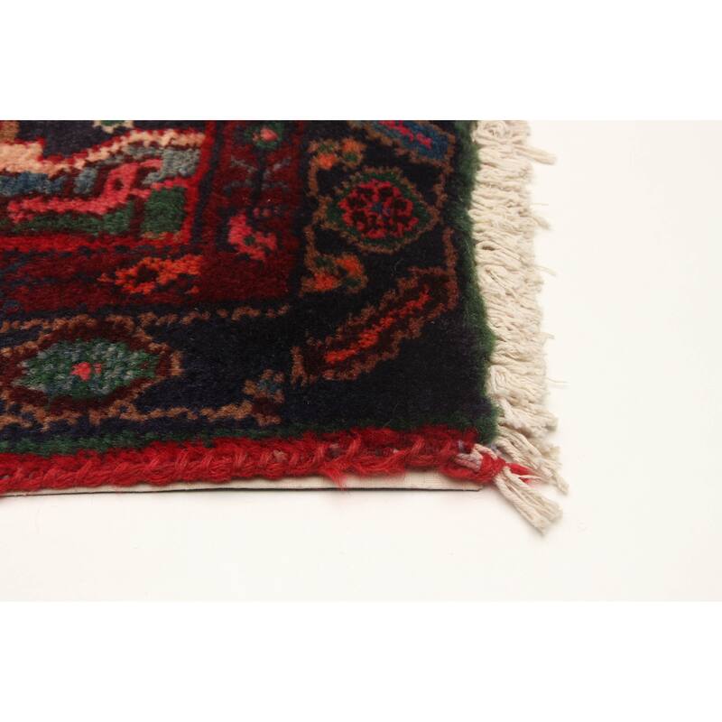 ECARPETGALLERY Hand-knotted Andelz Brown Wool Rug - 4'8 x 10'5