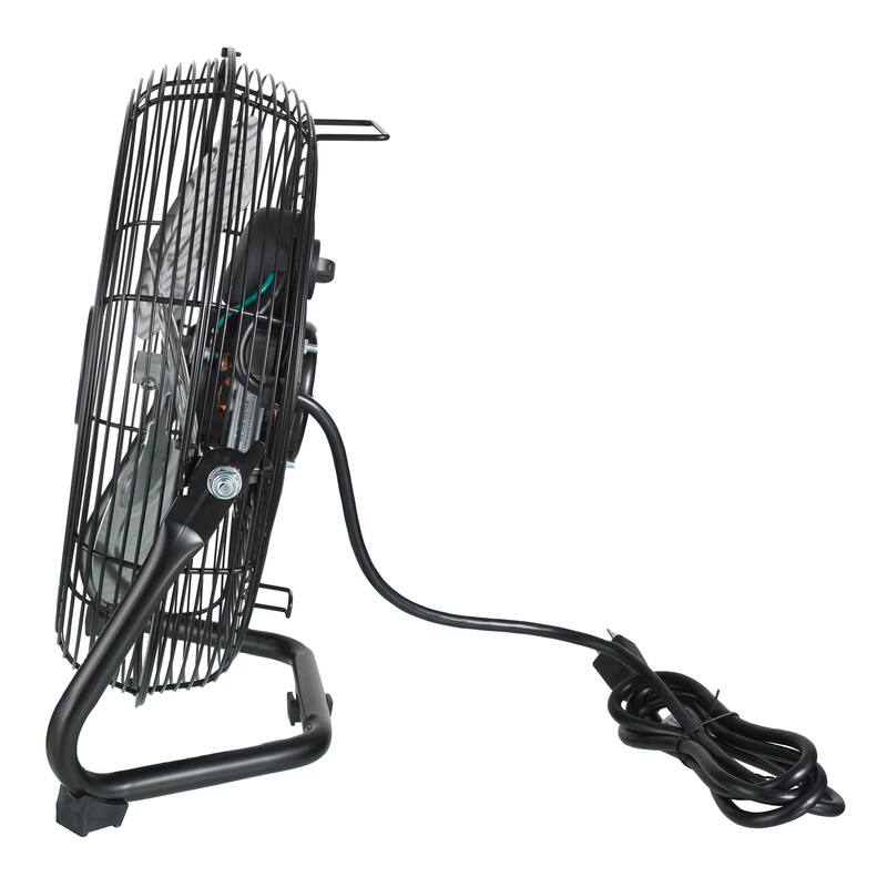 12 inch High Velocity 3-Speed Metal Floor Fan