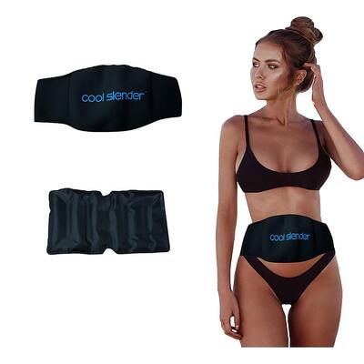 Relaxor Cool Slender Sculpting Wrap - At-Home Body Contouring, Waist Trimming, Fat Freezing Wrap - One Size