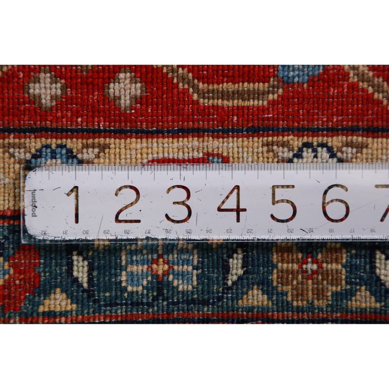 Vegetable Dye Blue Ziegler Oriental Area Rug Handmade Wool Carpet - 9'2"x 12'0"