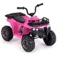 preview thumbnail 35 of 53, 6V Kids Ride On Electric ATV with LED Headlights and MP3 Player - 29.5" x 18" x 22" (L x W x H)