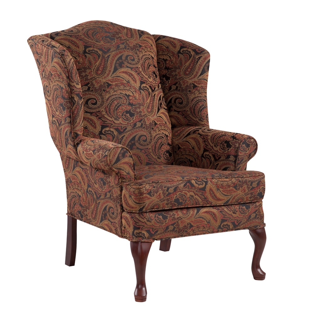 Paisley sales wingback chair