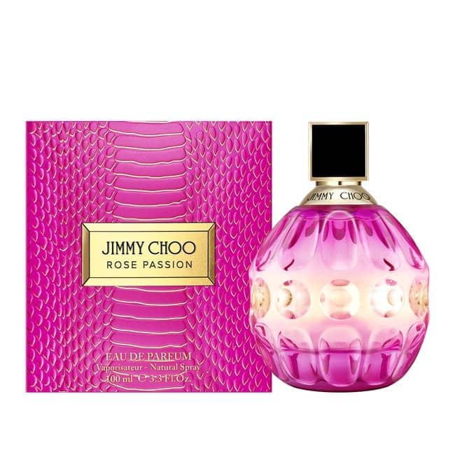 Jimmy Choo Rose Passion Eau de Parfum for Women 3.4 Oz