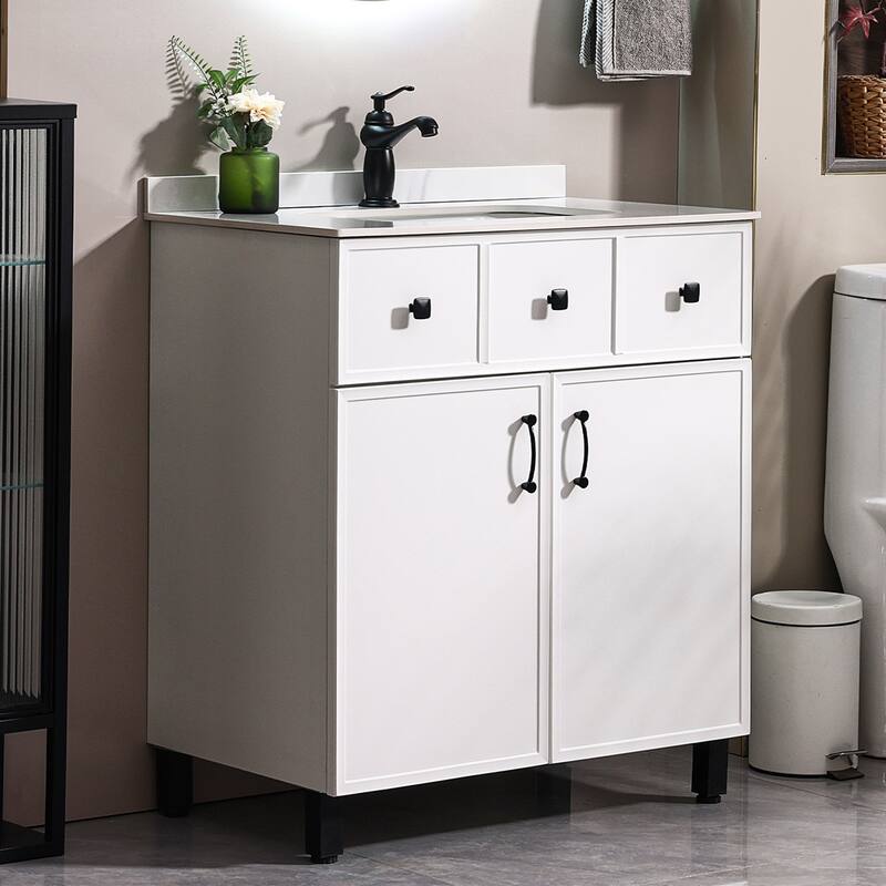 24 Inch Bathroom Vanity with Sink Stylish and Modern Affordable Bathroom Furniture