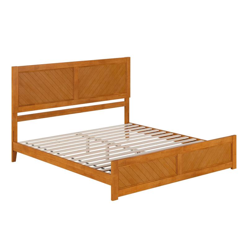Berkshire Queen Low Profile Platform Bed with Matching Footboard