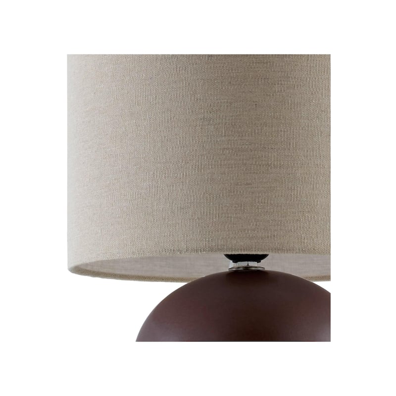 Livabliss Elio Modern Accent Table Lamp - 13"H x 10"W x 10"D