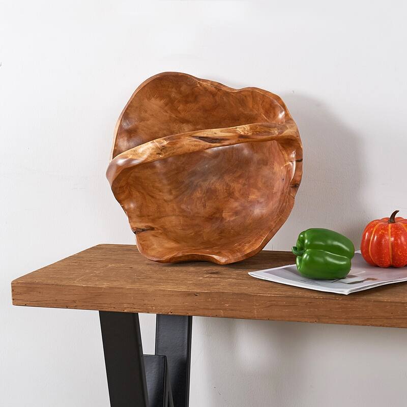 Greenage Cedar Basket with Handle,Perfect for Fruit Display