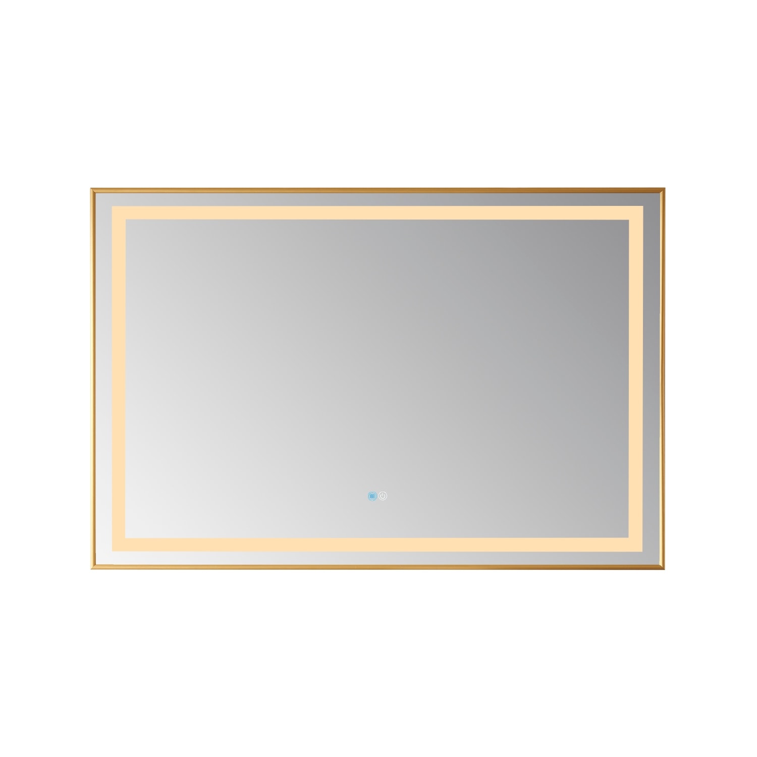 Vinnova 48" Rectangular LED Lighted Accent Bathroom / Vanity Wall Mirror