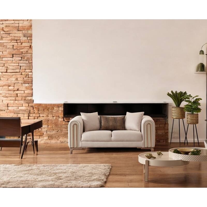 Ultra 2 Pieces Living Room Sets 1 Sofa 1 Love seat