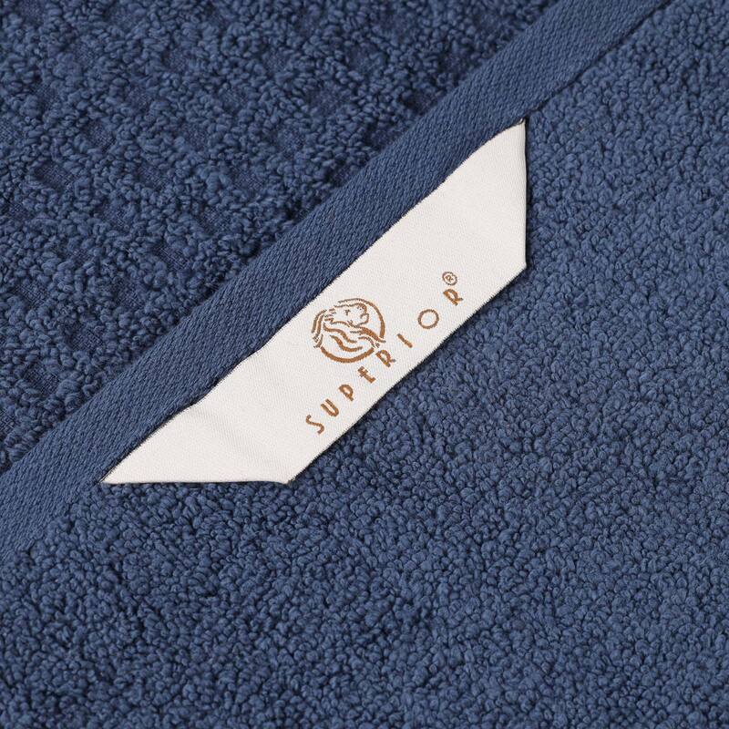 Superior Napa Zero Twist Cotton Soft Waffle Bath Towel Set of 3