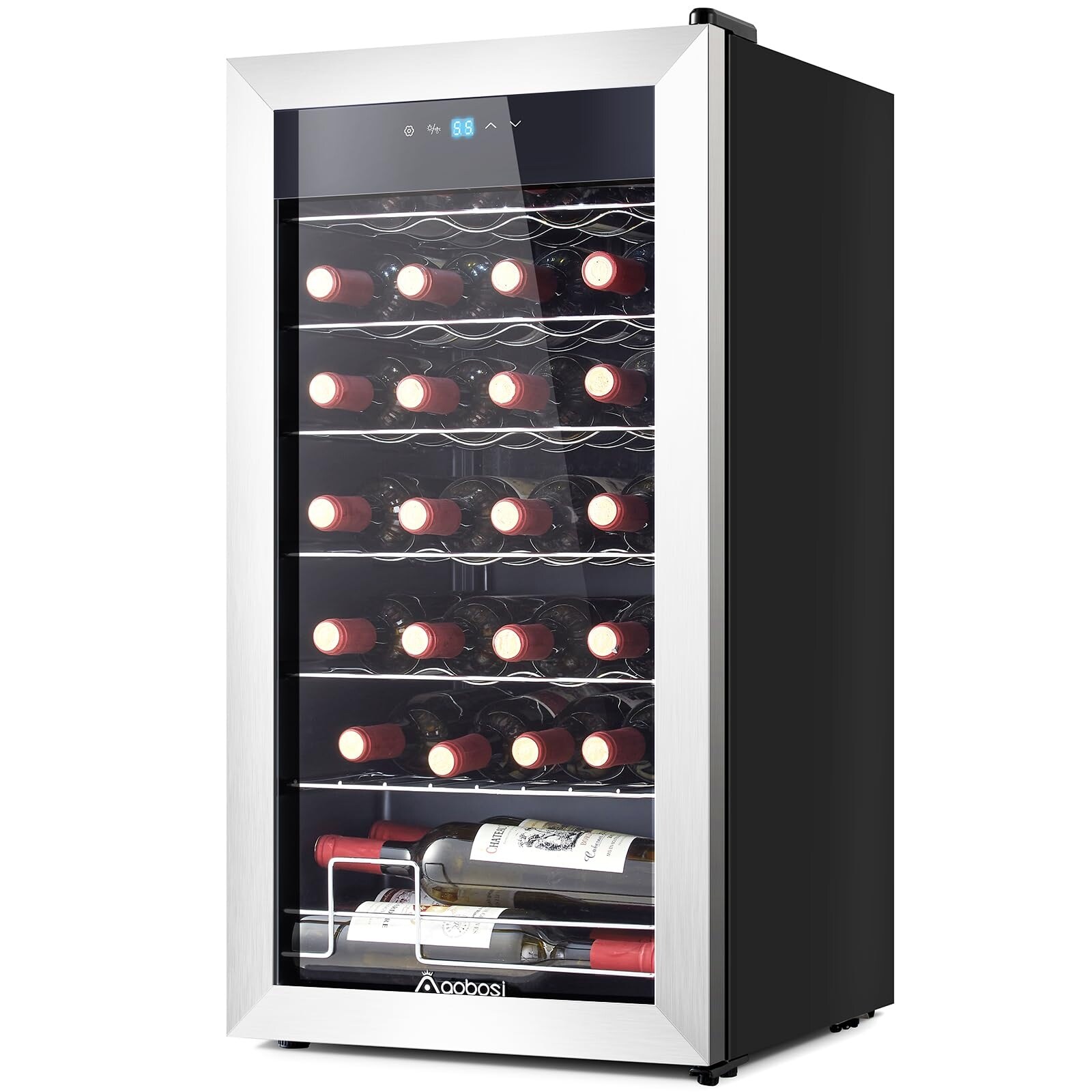 Wine aging fridge store