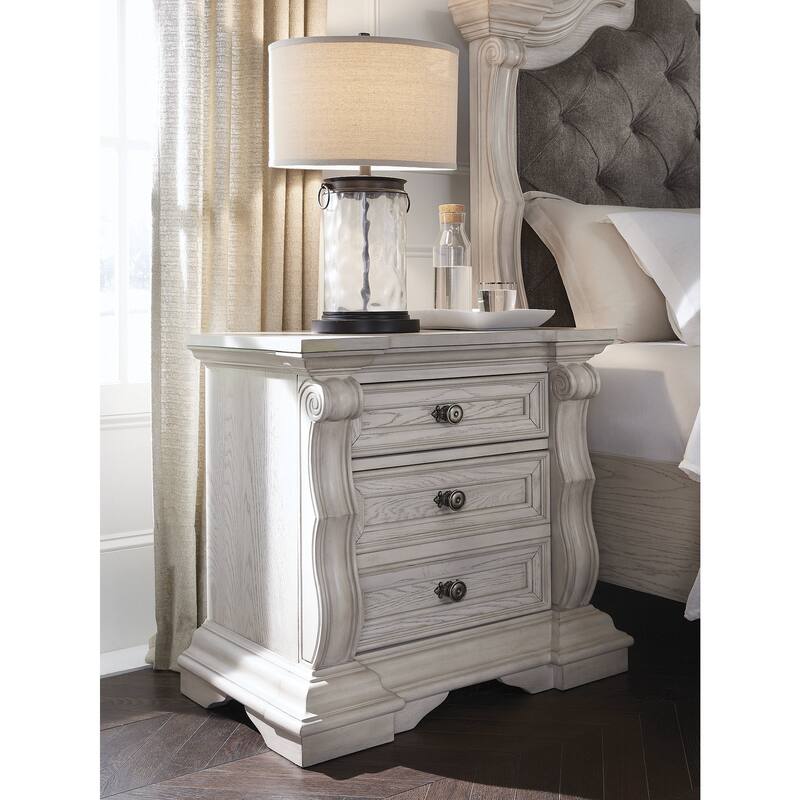 Signature Design by Ashley Valleymont White Nightstand