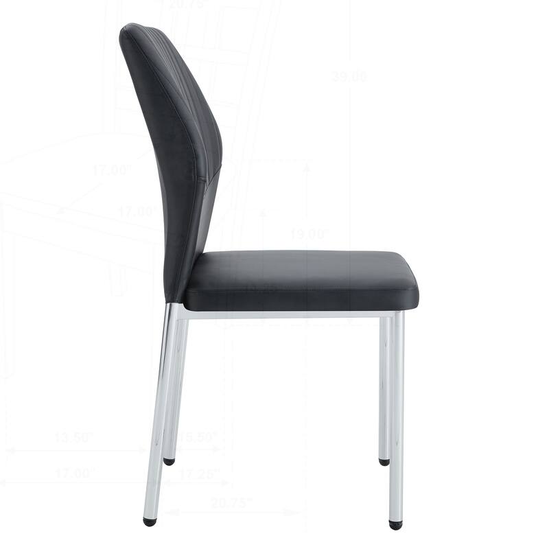 Luxurious Ergonomic Dining Chair Set - Stylish and Comfortable
