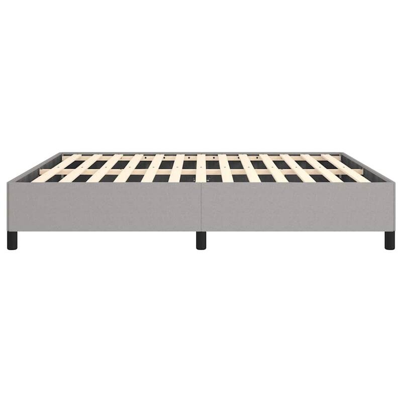 vidaXL Bed Frame, Fabric, No Mattress