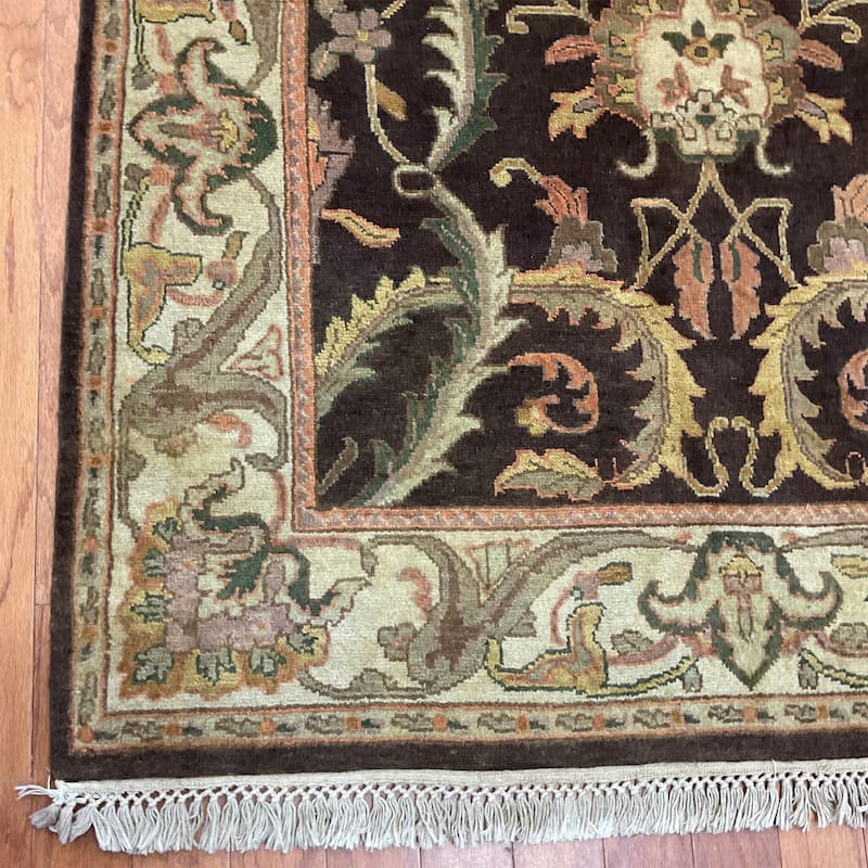HERAT ORIENTAL Handmade Mahal Wool Rug - 3'10" x 6'
