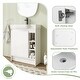 preview thumbnail 23 of 26, Jentoria 28" Bathroom Vanity with Sink, Mini FreeStanding Bathroom Vanity with Soft Close Door and Adjustable shelf