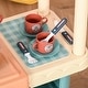 preview thumbnail 5 of 3, Kids Kitchen Food Stand with Play Food, Cashier Register, Accessories Ages 3- 6