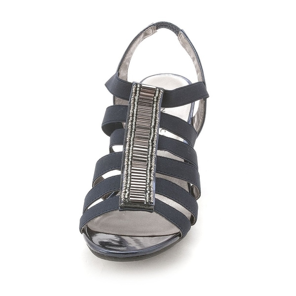 Karen Scott Neema Strappy Women/'s Black Sandals NEW