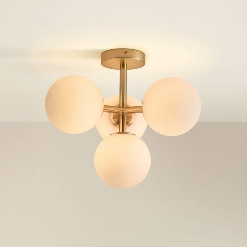 Arden Multi-Light Flush Mount - Gold