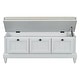preview thumbnail 65 of 70, Storage Bench with Cushioned Seat and 3 Drawers