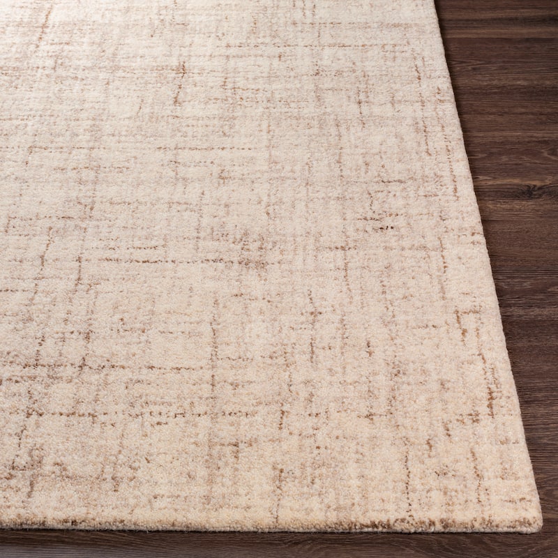 Mangala Handmade Modern Abstract Wool Area Rug