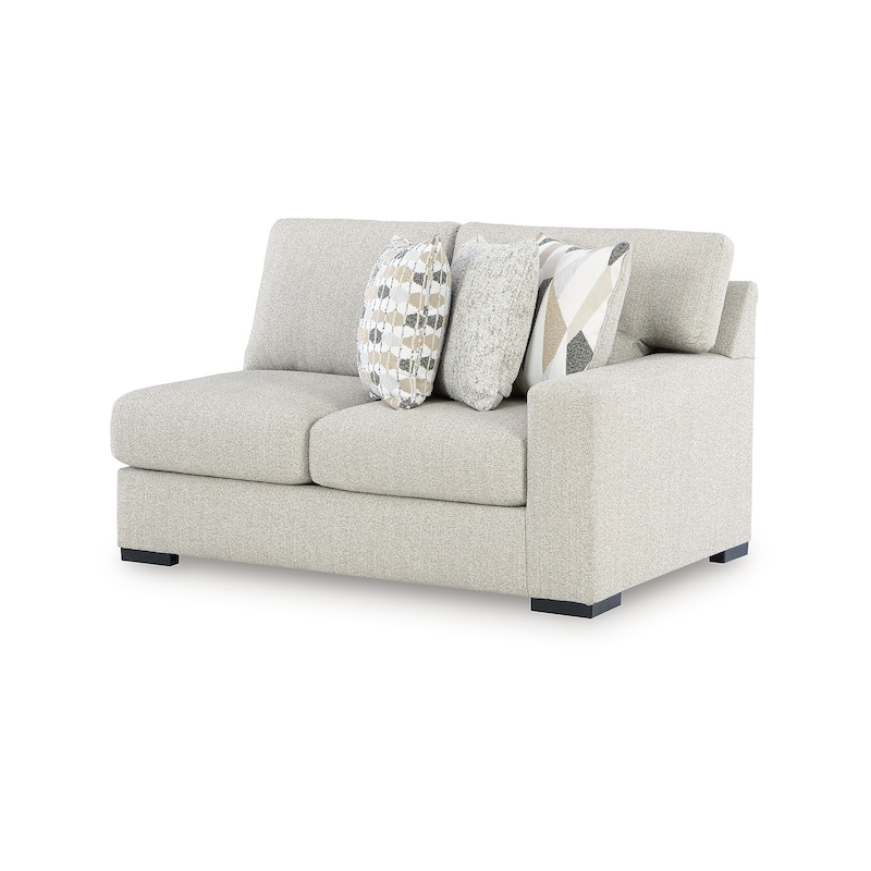 Signature Design by Ashley Laurelgrove Beige 5-Piece Sectional with Chaise