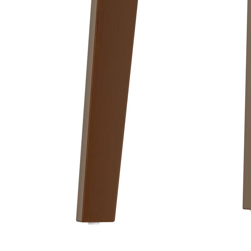 Rustic Farmhouse Dining Table - Solid Wood Frame, Minimalist Modern Dining Table for Kitchen, Dining Room