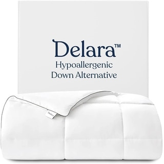 Delara Down Alternative Duvet Insert - GOTS Certified Organic