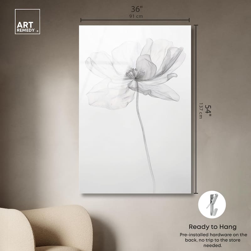 Fragile Beauty I Acrylic by Art Remedy, Ready to Hang