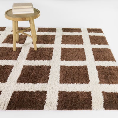 David Classic Geometric Area Rug