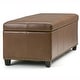 preview thumbnail 75 of 136, WYNDENHALL Stanford Upholstered Storage Ottoman