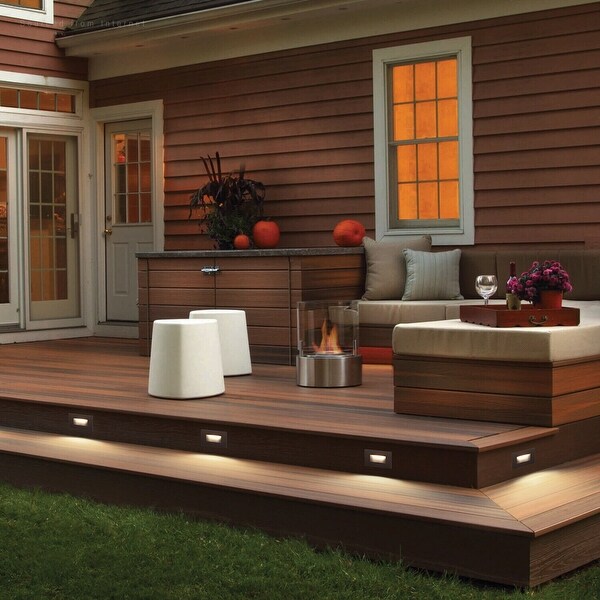 6 Pack 5CCT LED Step Lights Dimmable Indoor Outdoor Stair Light On Sale Bed Bath Beyond 32071544