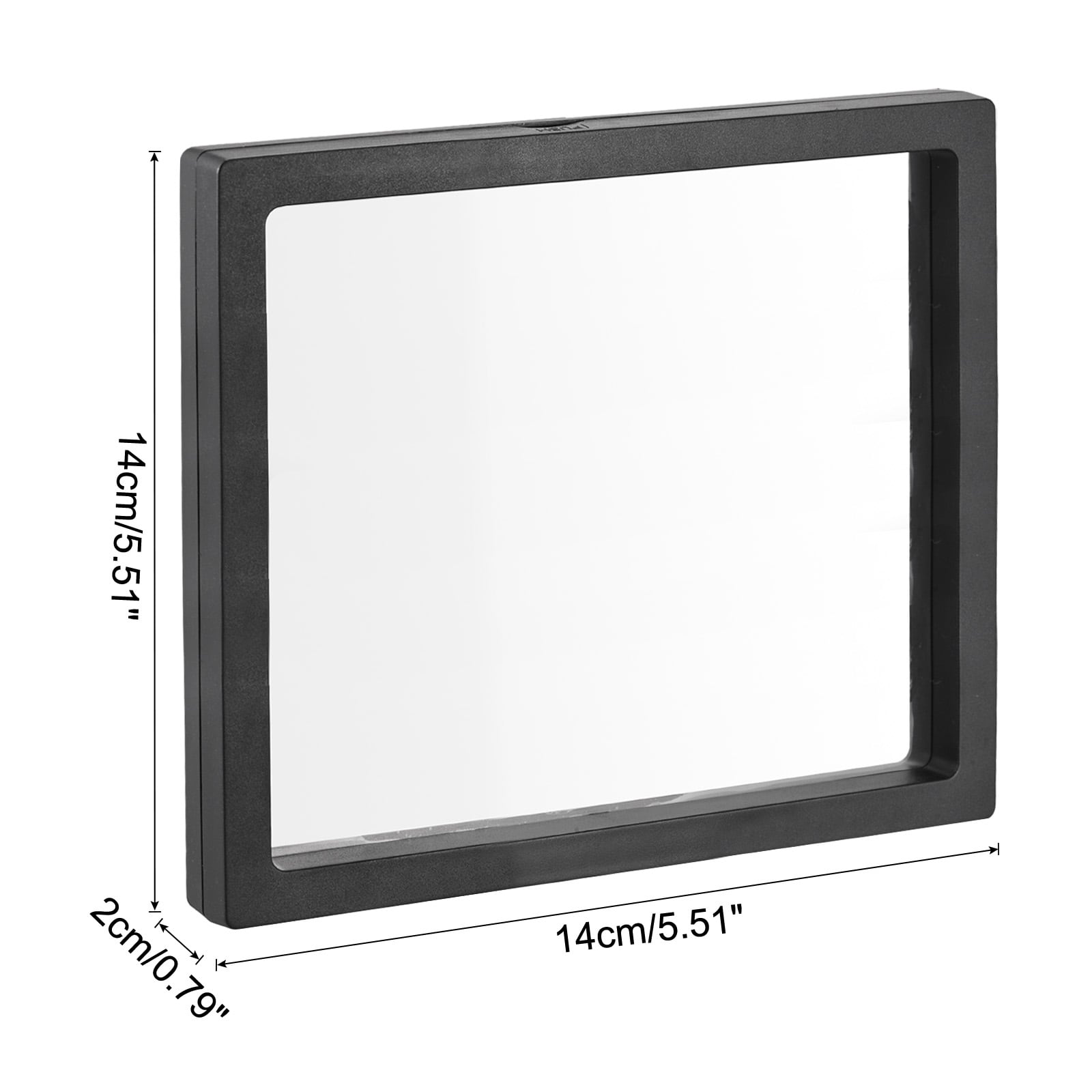 Floating Frame Display Holders Jewelry Display Box with Base