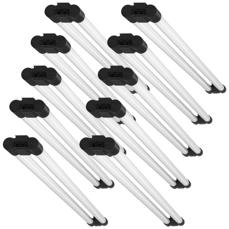 LED Shop Light, 4 FT, 40W Linkable Shop Light Fixture, 4500 LM Surface & Hanging Mount Ceiling Lights 59 in Power Cords - 10 Pack