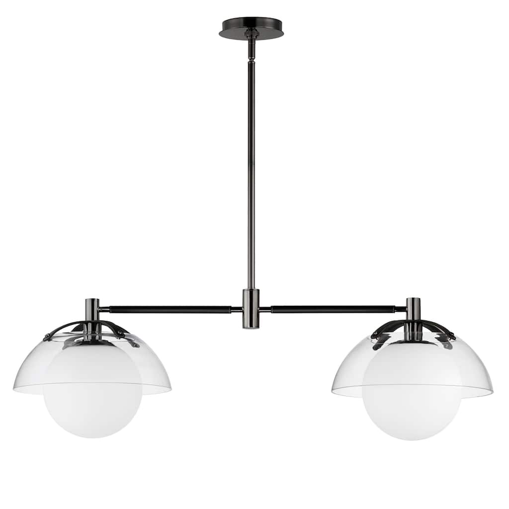 Studio M SM31012 Domain 2 Light 42" Wide LED Linear Chandelier with