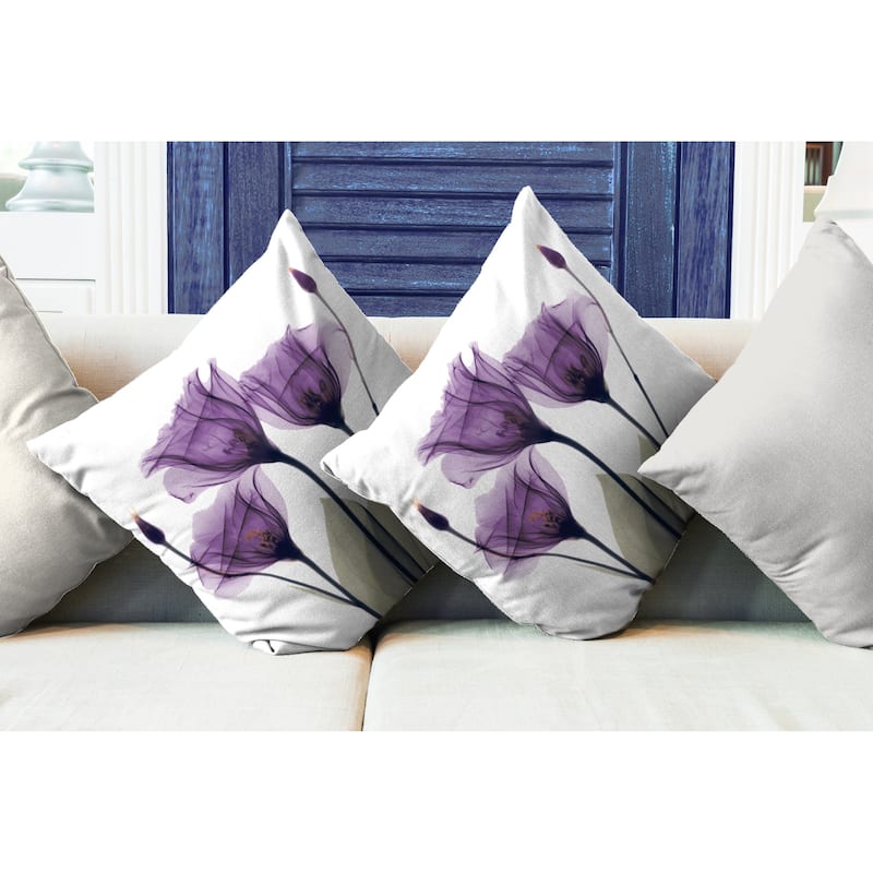 Laural Home Gentian Hope Outdoor Decorative Pillow