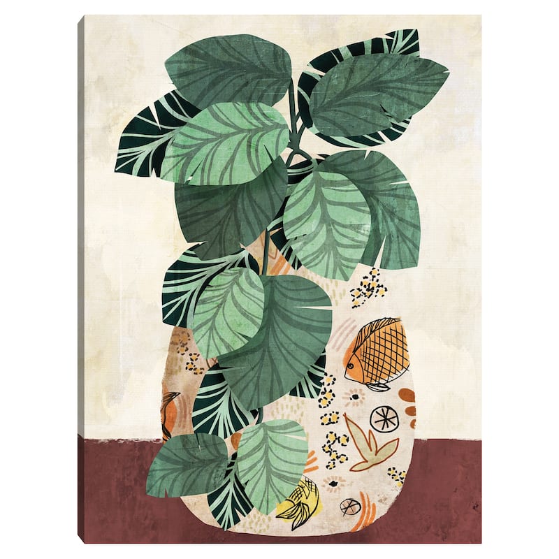 Fish Pots III Canvas Art Print