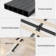 preview thumbnail 23 of 48, Wooden Platform Bed Frame with Large Under Bed Storage