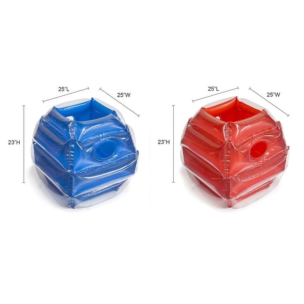 Banzai Battle Bop Combo Pack Gloves & Bumpers, 2 Pair & Cool Canopy Bounce House - 36