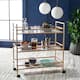 Option Matte Gold/White Faux Marble