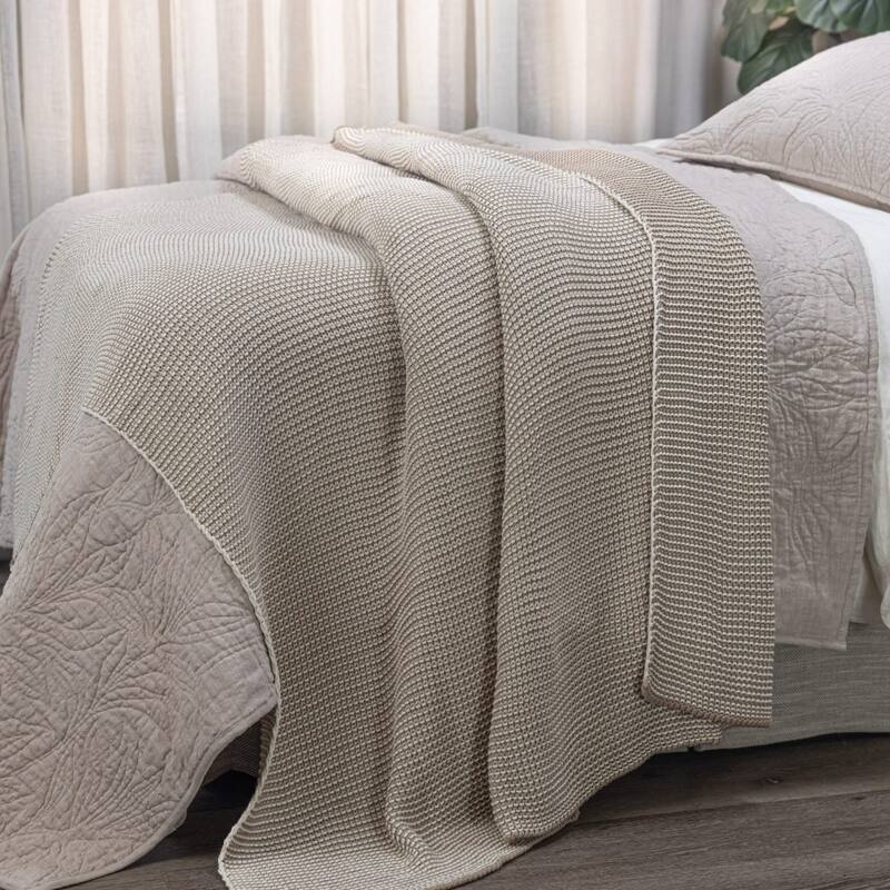 Casey, Cotton Yard, Natural, Throw