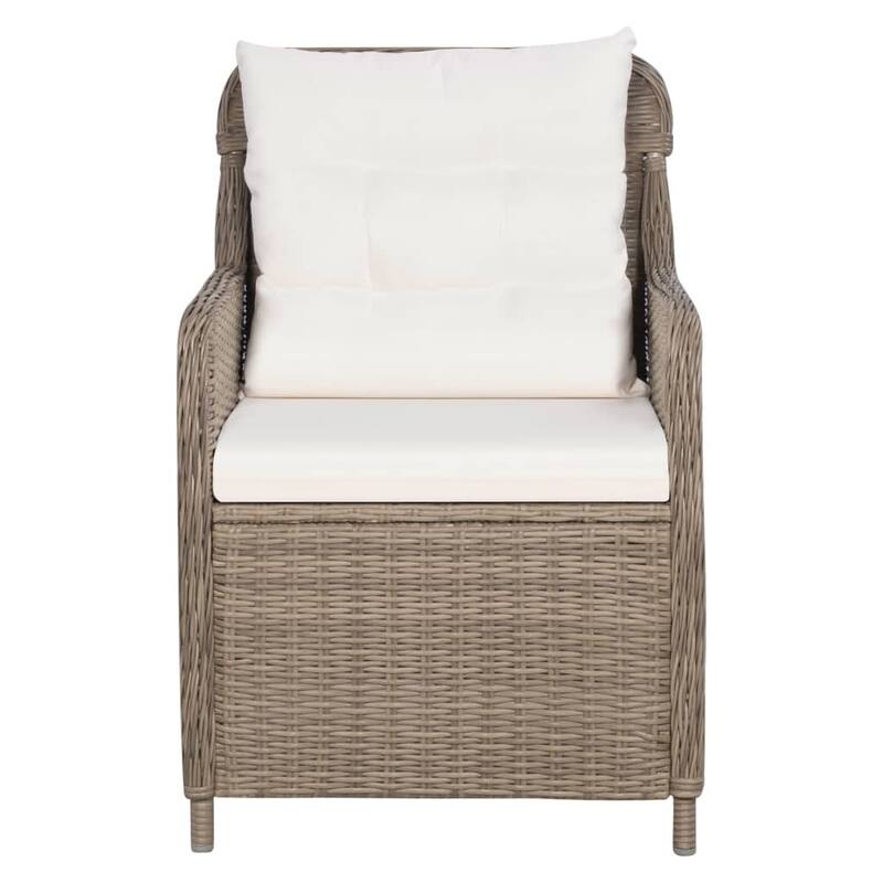 vidaXL Patio Dining Set Outdoor Dining Set Table and Chair Set for Garden