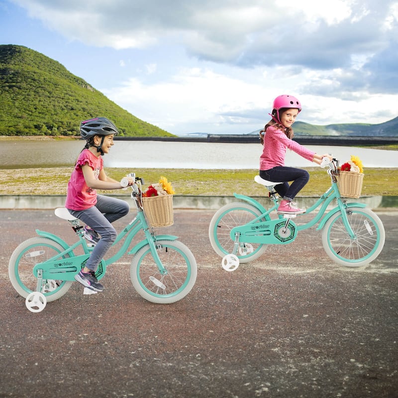Prorider 18" Kid's Bike with Training Wheels Adjustable Handlebar Seat - See Details