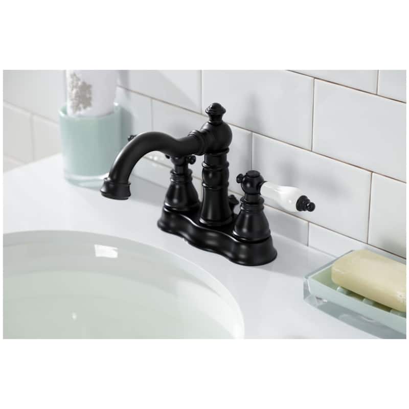Kingston Brass American Patriot 1.2 GPM Centerset Bathroom Faucet with