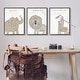 preview thumbnail 29 of 29, Stupell Comforting Animal Nursery Sentiments 3 Piece Framed Giclee Art Set, Design by Kim Allen