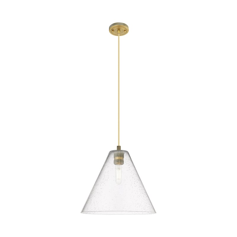 Innovations Lighting Downtown Urban - Crown Point - 1 Light 12" Berkshire Cord Hung Pendant