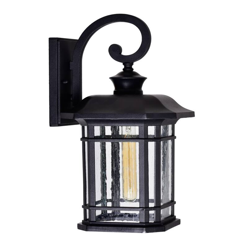 Blackburn 1 Light Outdoor Black Wall Lantern